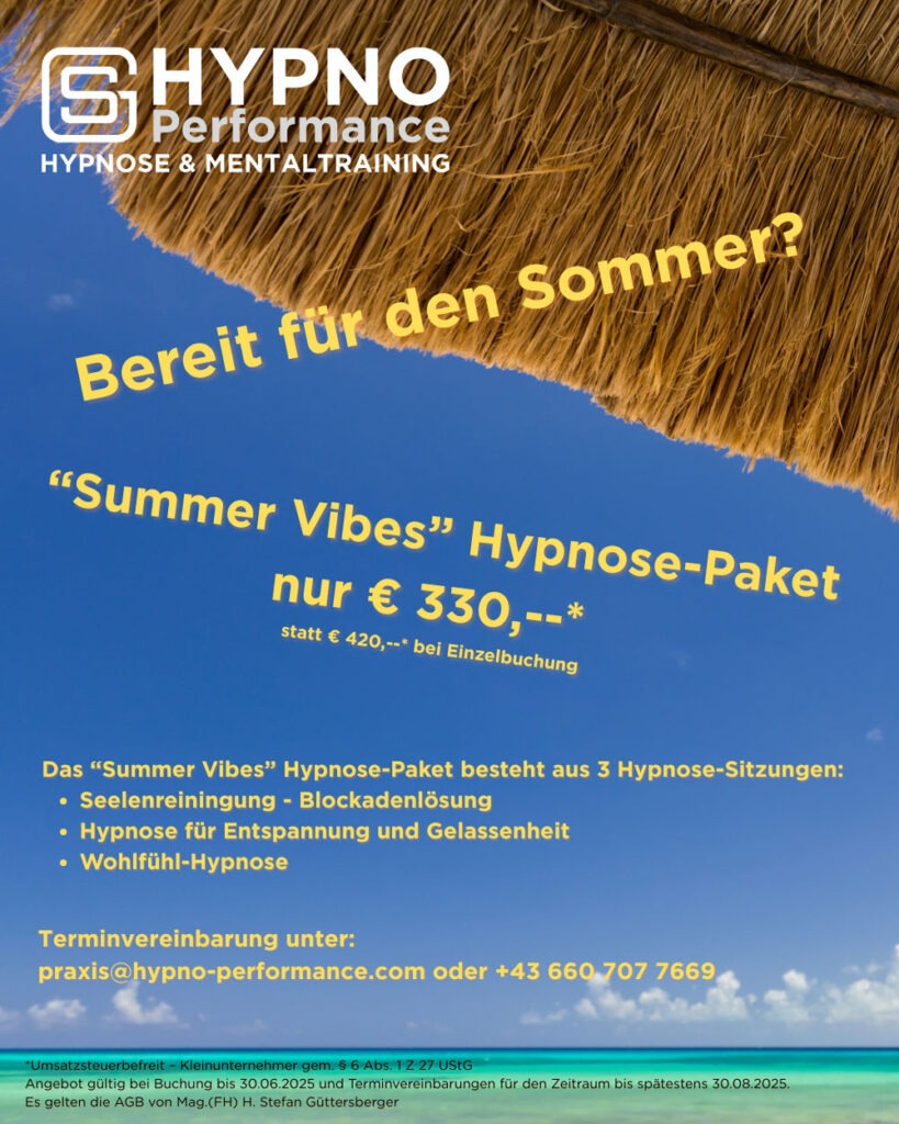 Hypno-Performance | Aktion | Summer Vibes